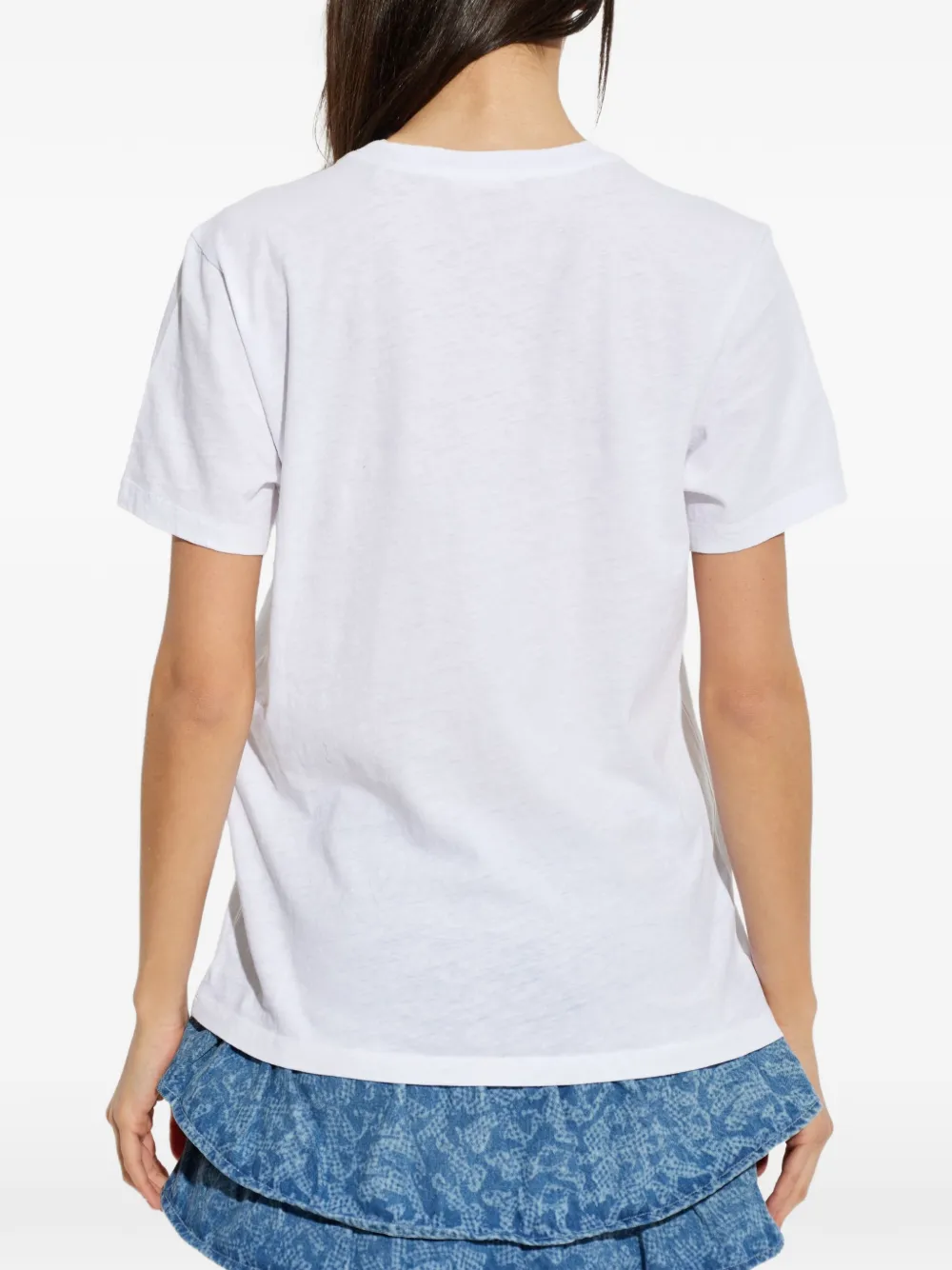 ISABEL MARANT Zewel graphic-print T-shirt Wit