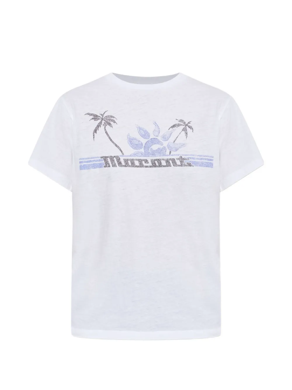 ISABEL MARANT Zewel graphic-print T-shirt Wit