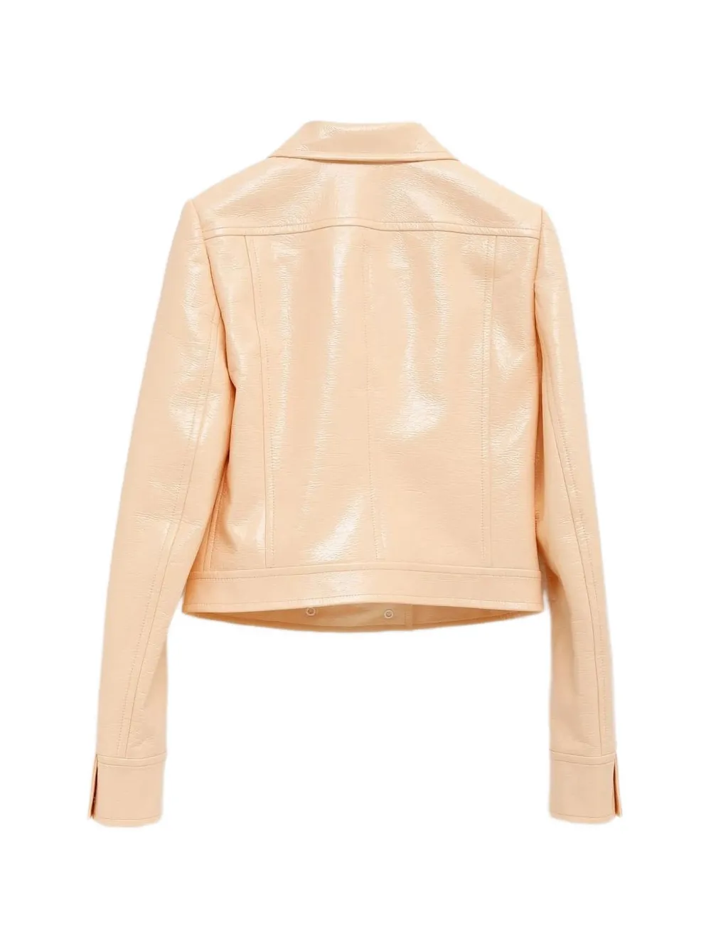 Courrèges Reedition Vinyl jacket Beige
