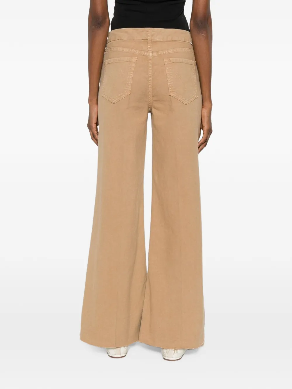 MOTHER Roller Fray jeans Beige