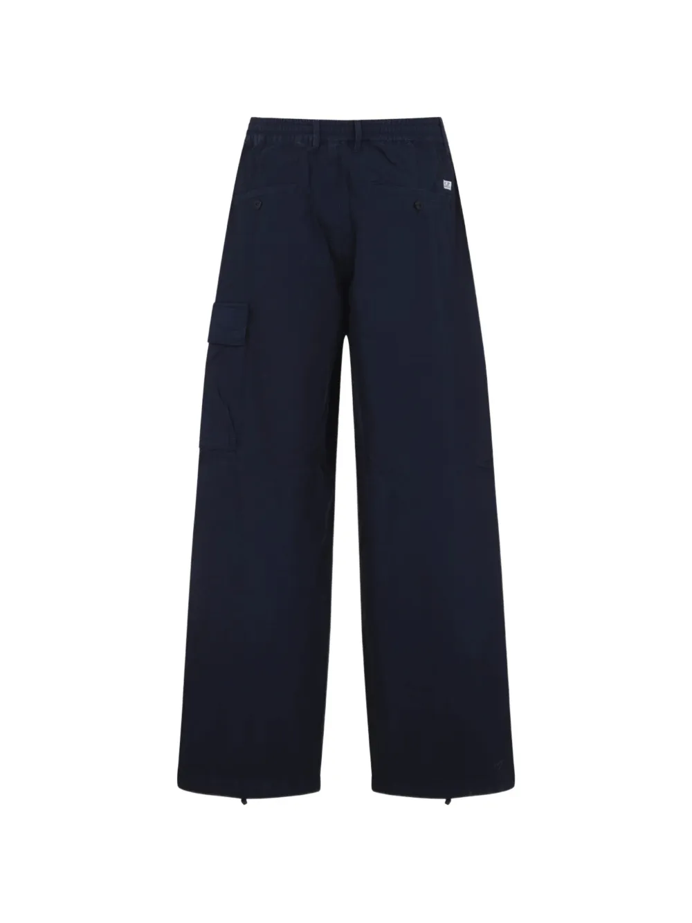 C.P. Company Lens-detail cargo-pockets trousers Blauw