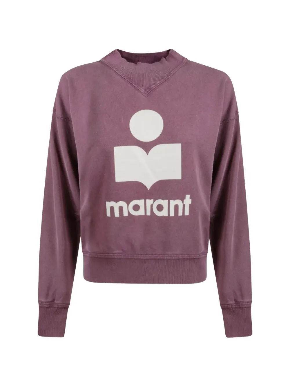 ISABEL MARANT logo-print sweatshirt - Violett