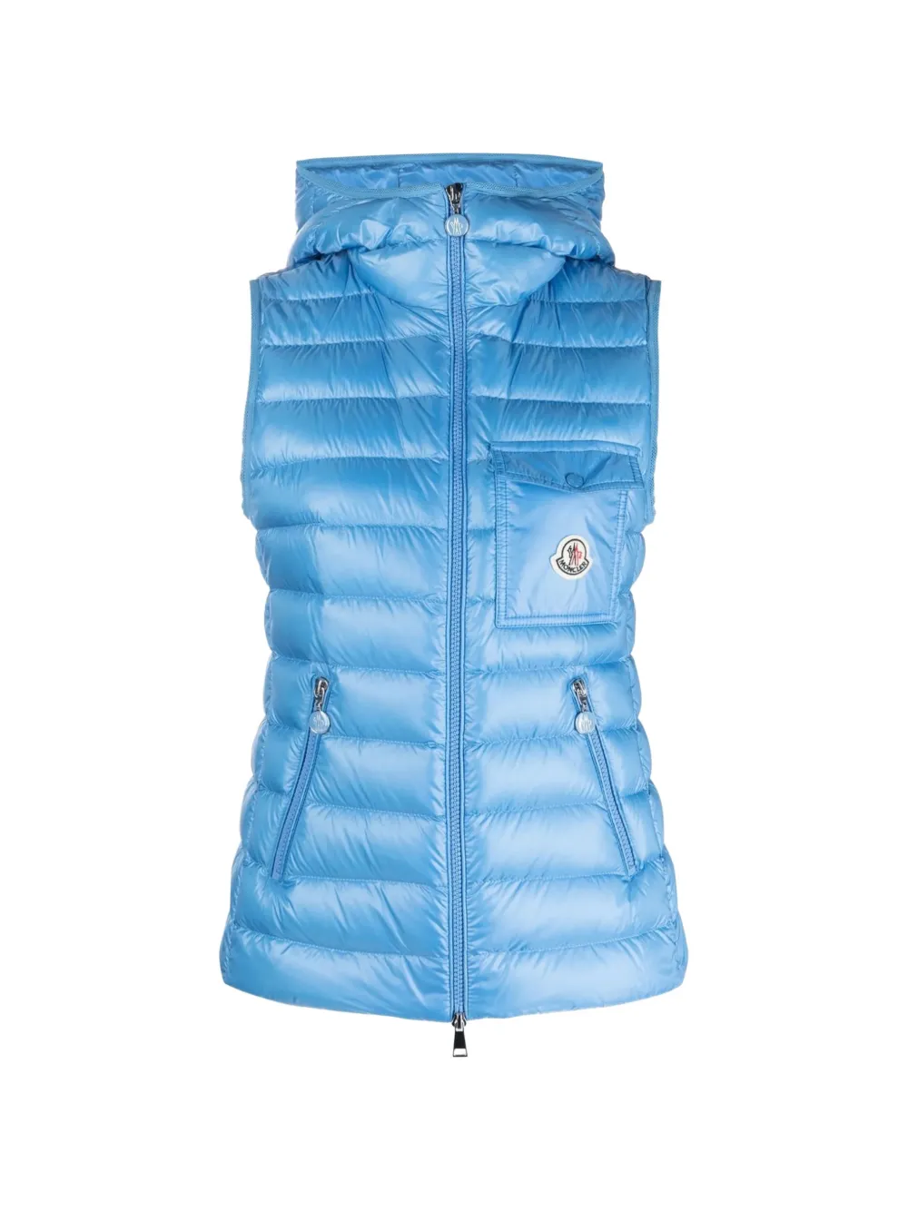 Moncler Glygos quilted gilet Blauw