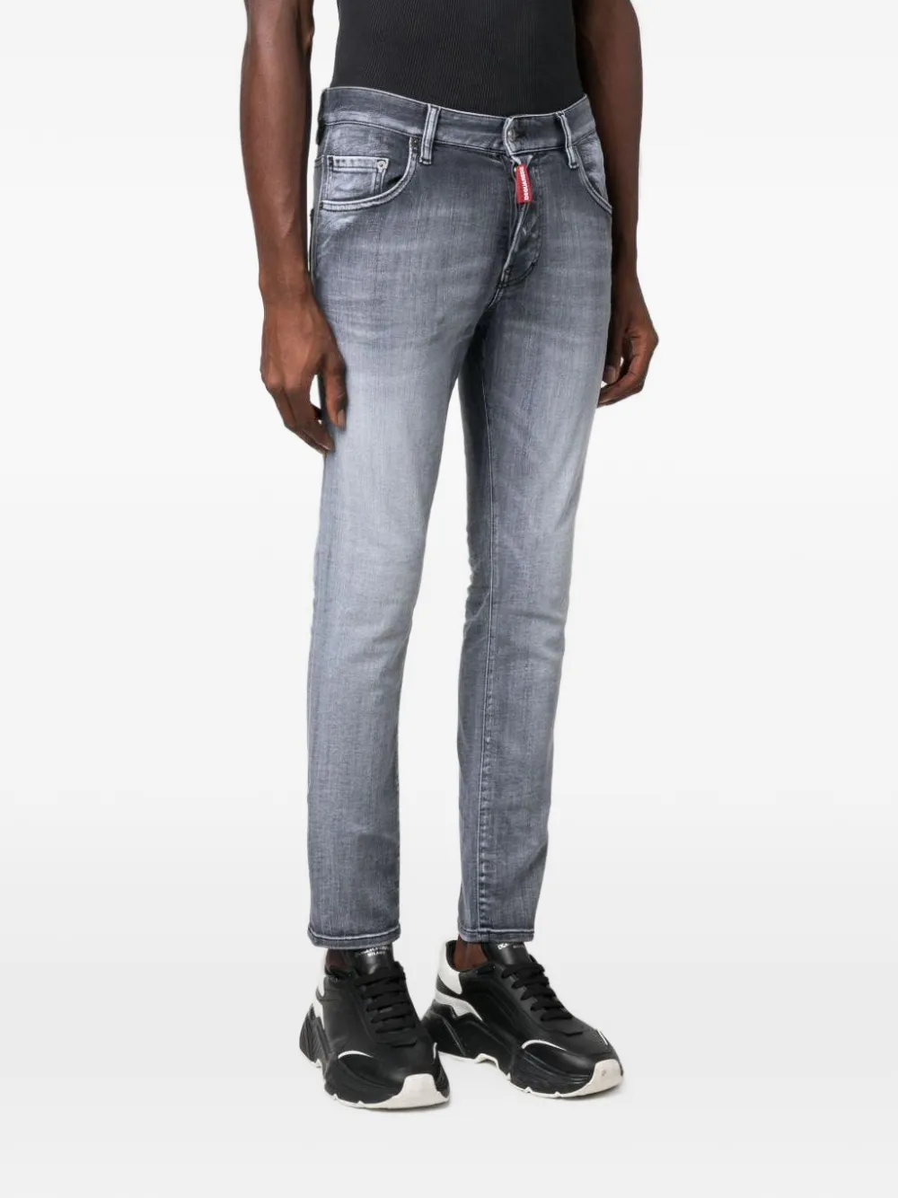 DSQUARED2 Skater five-pocket jeans Zwart