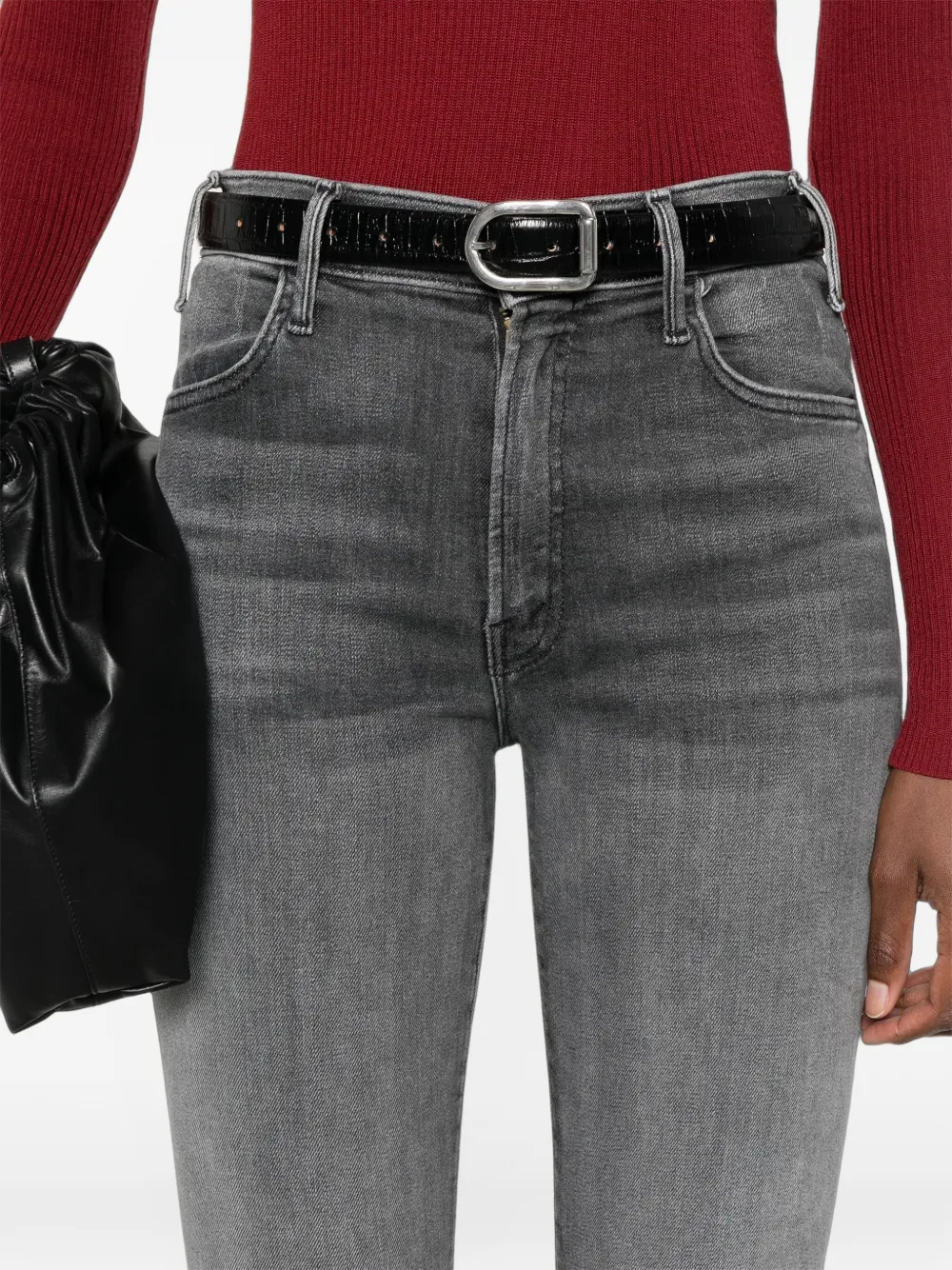 MOTHER Hustler jeans Grijs