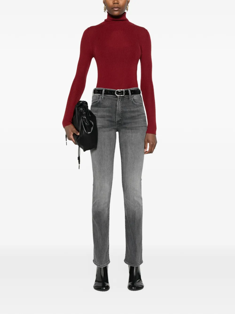 MOTHER Hustler jeans Grijs