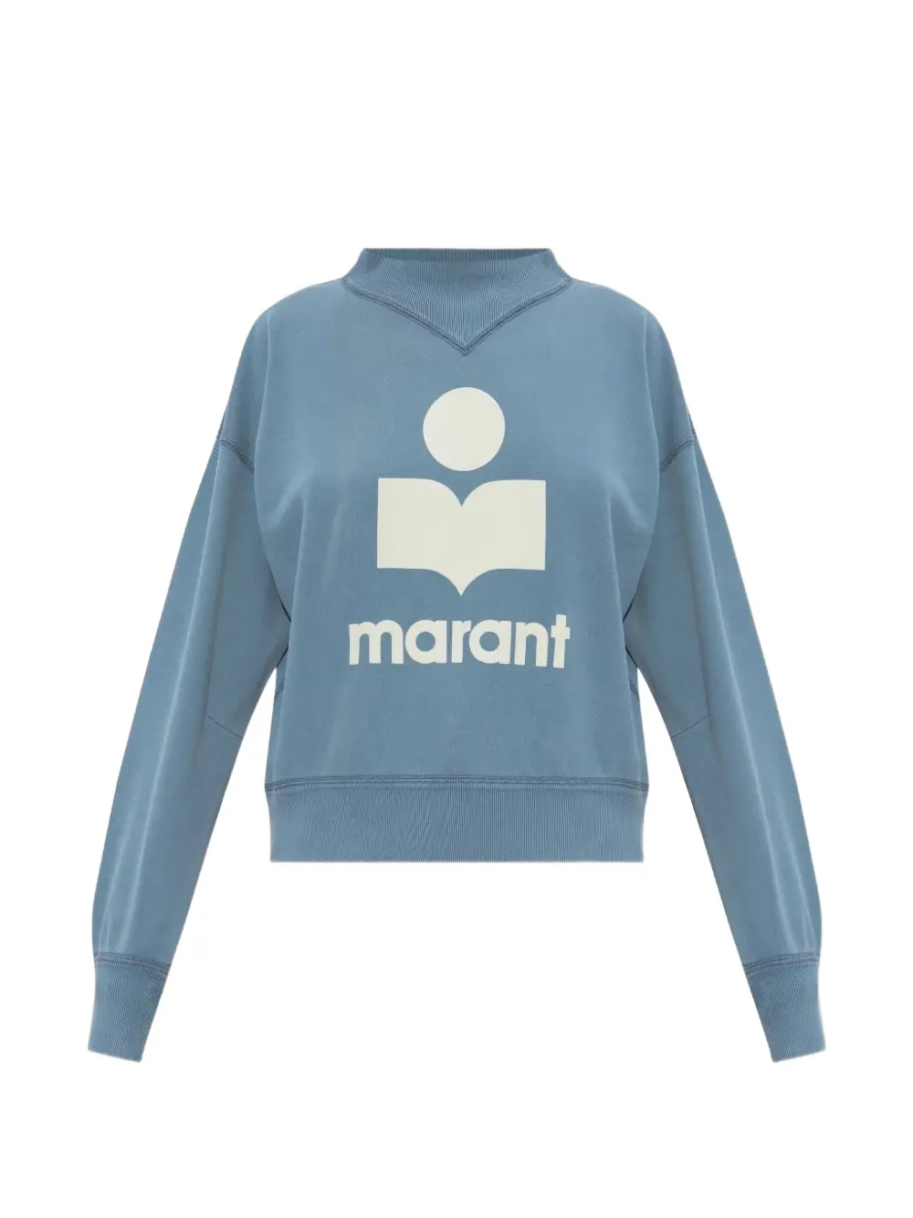 ISABEL MARANT logo-print sweatshirt - Blu