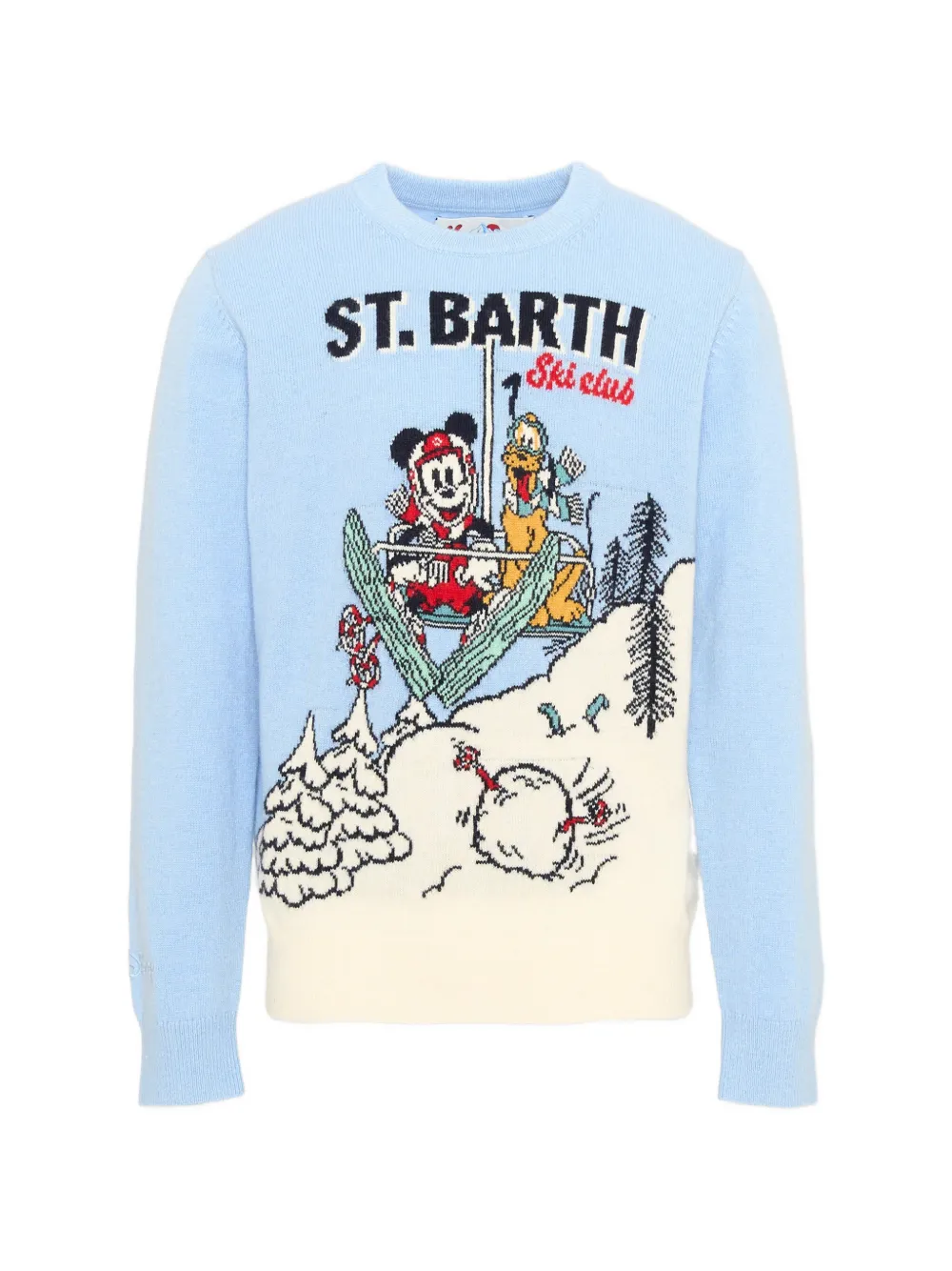 MC2 Saint Barth Kids x Disney graphic-print sweater Blauw