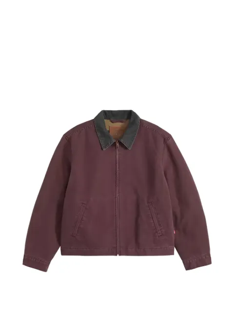 Levi's Castro corduroy-collar zip-up jacket