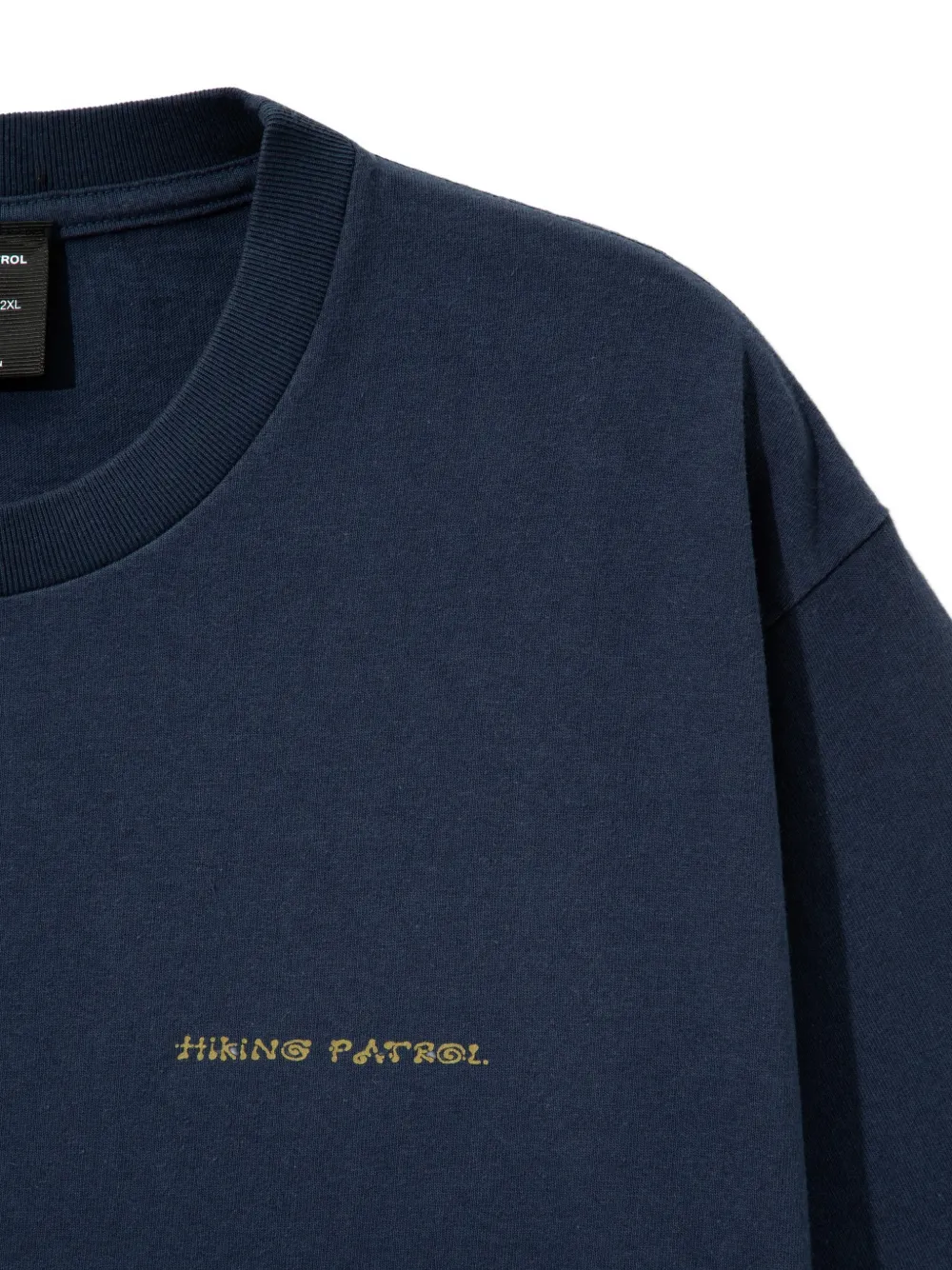 Hiking Patrol T-shirt met print Blauw