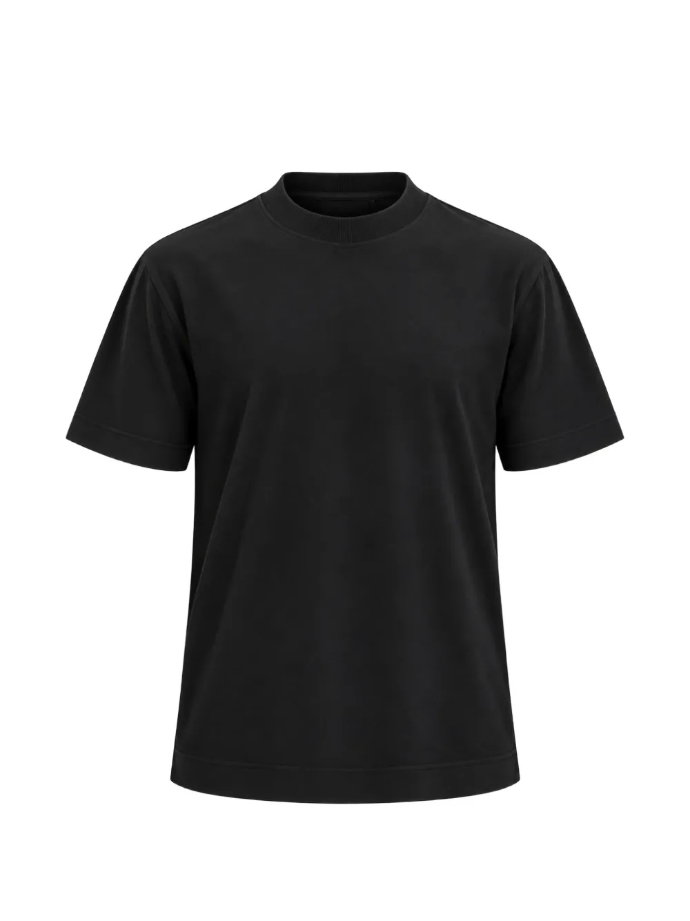 04651 / A TRIP IN A BAG crew-neck T-shirt - Schwarz