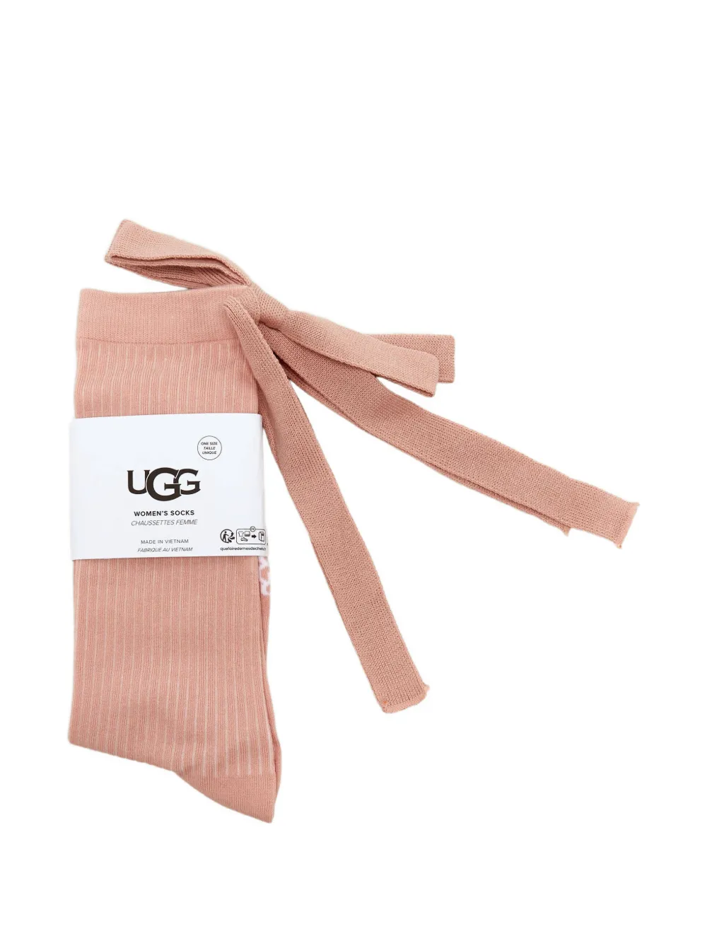 UGG Serenella Novelty Bow sokken Roze