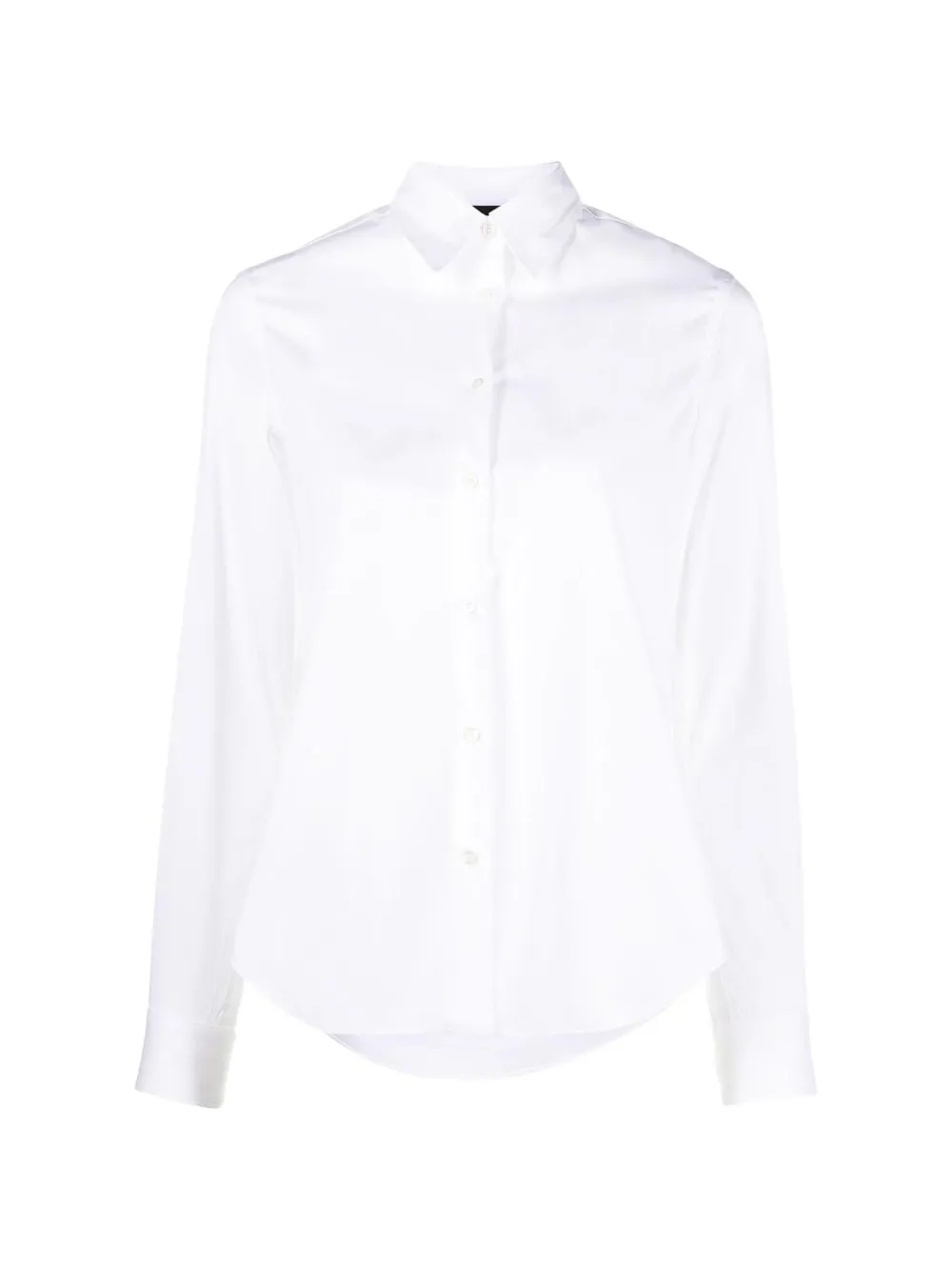ASPESI classic-collar long-sleeve shirt Wit