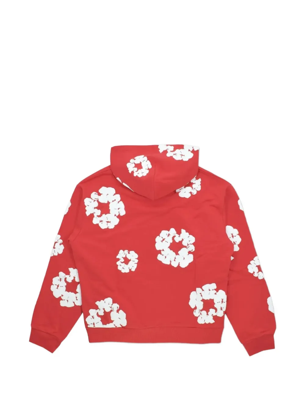 Denim Tears Cotton Wreath hoodie Rood