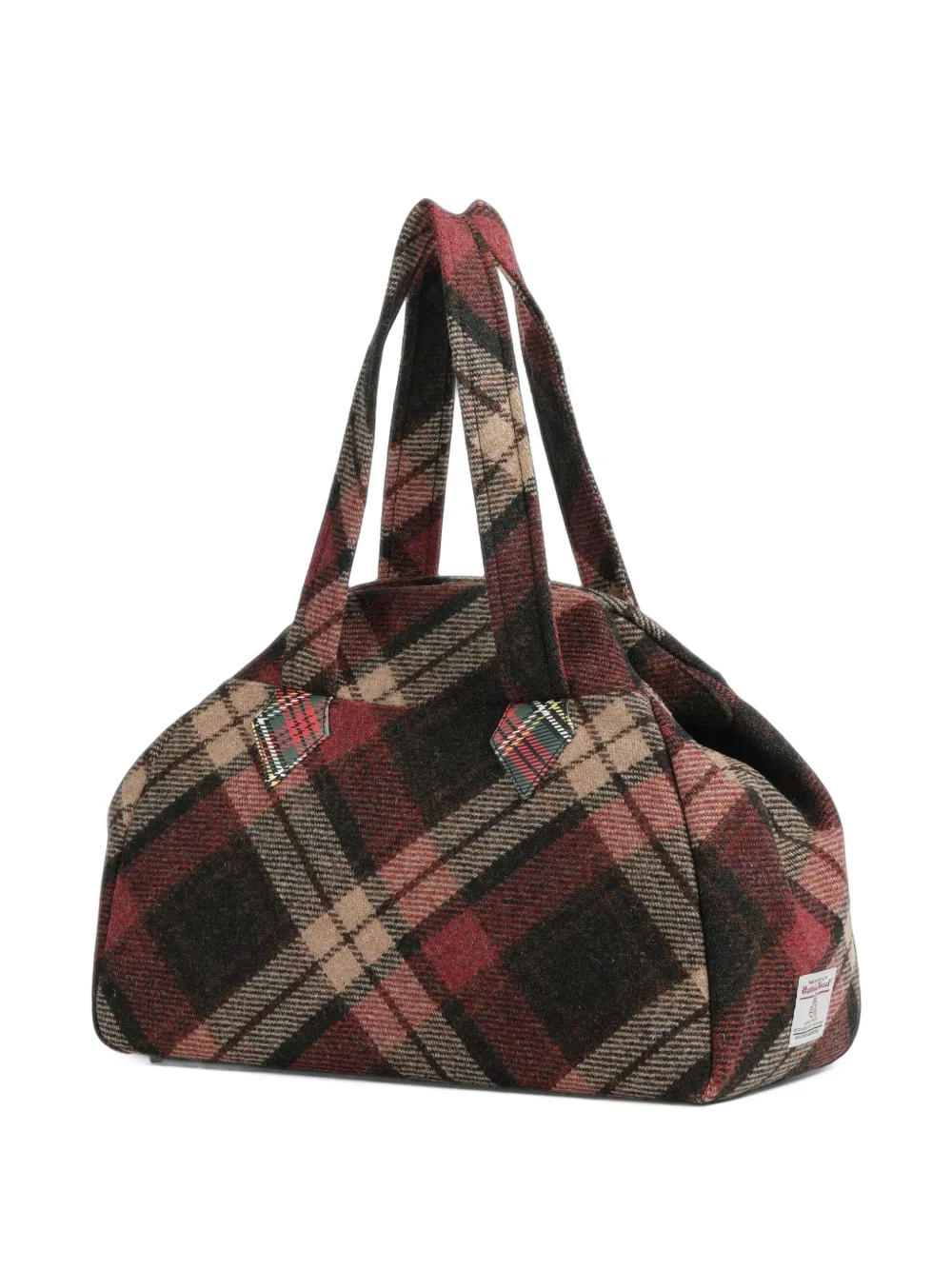 Vivienne Westwood tartan-check tote bag Rood