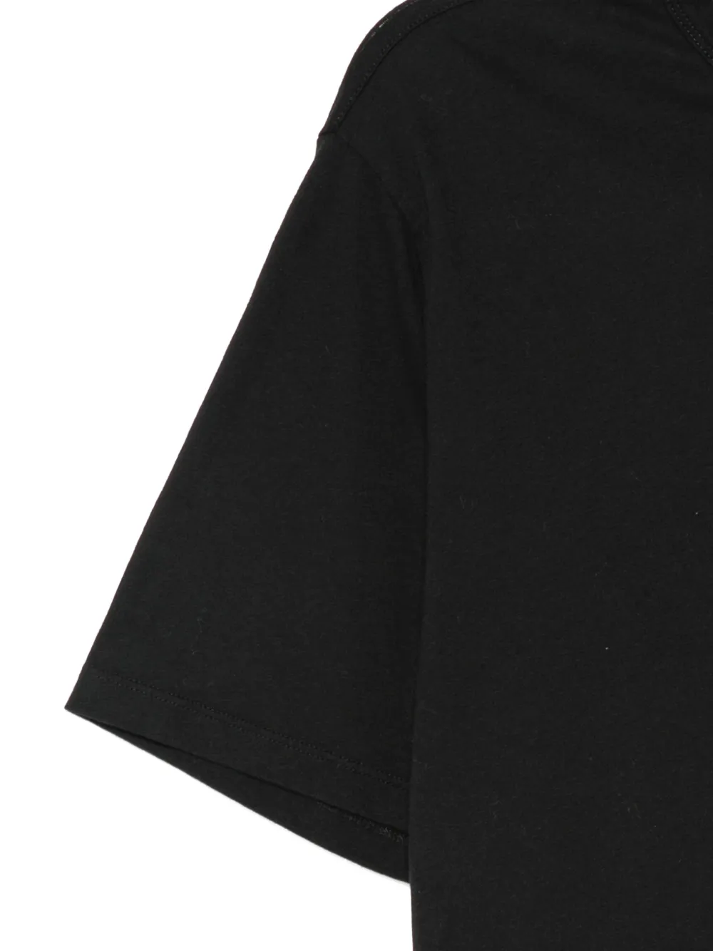 Officine Generale crew-neck T-shirt Zwart