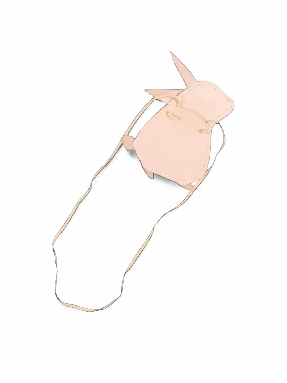 Inaiê rabbit-shape shoulder bag Roze