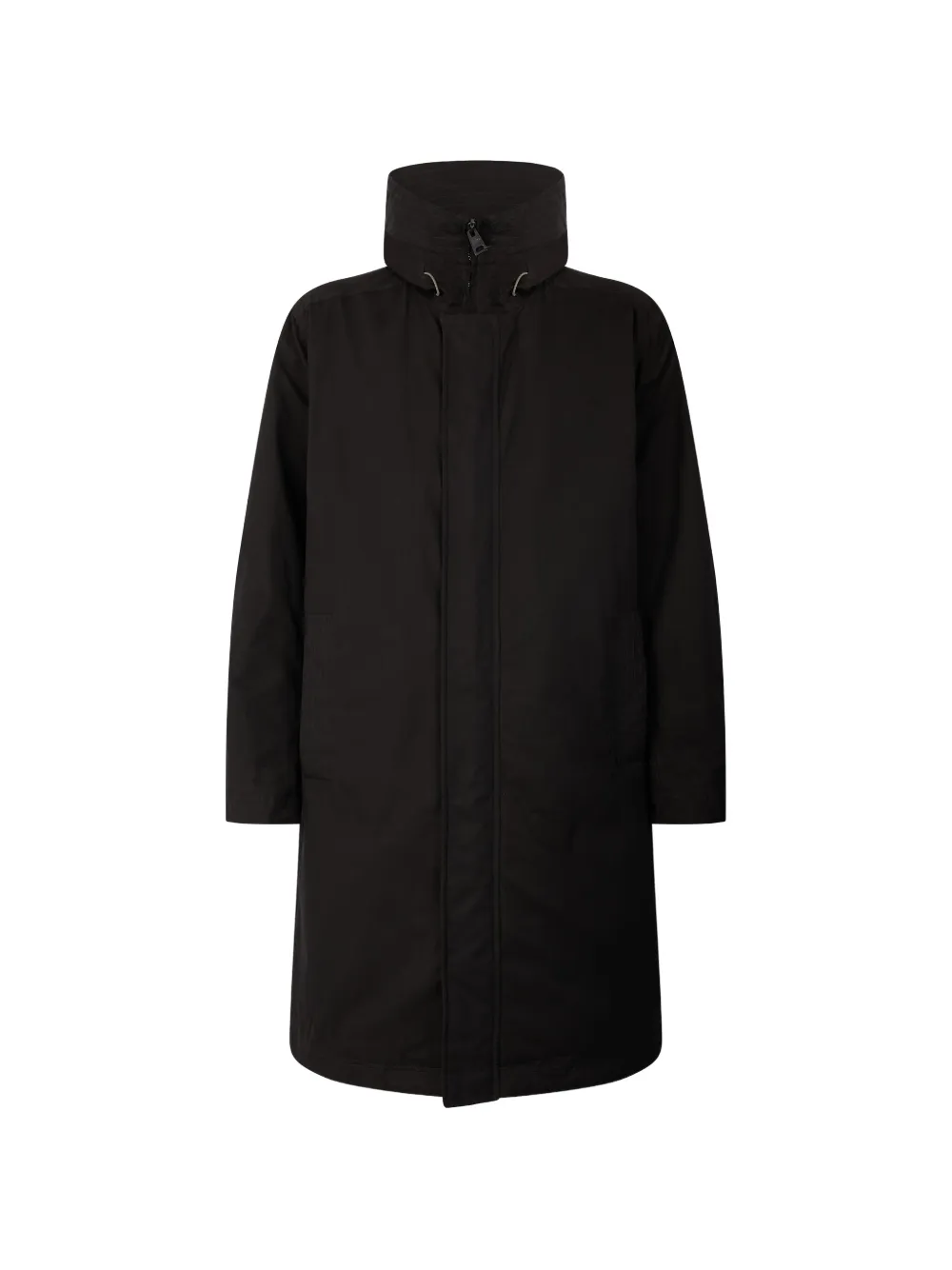 Herno hooded zip-up parka - Nero