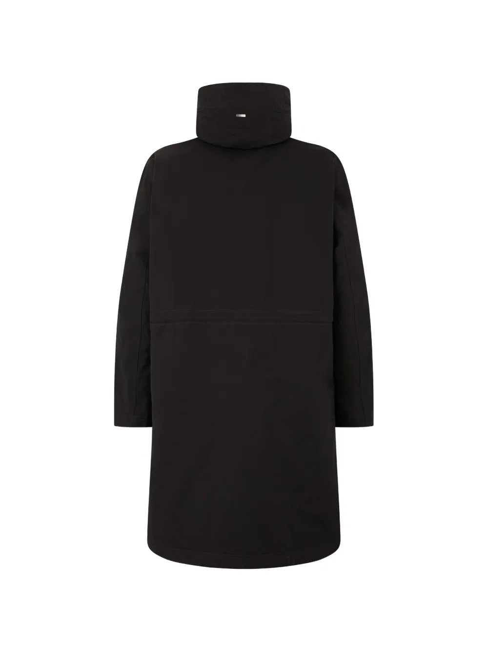 Herno hooded zip-up parka Zwart