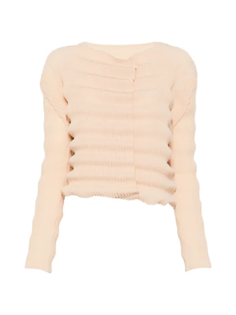 Issey Miyake Spring Pleats wave-pattern jacket