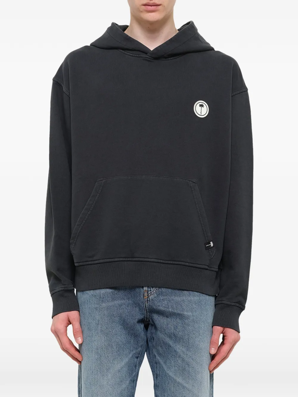 Palm Angels Palm Shadow hoodie Zwart