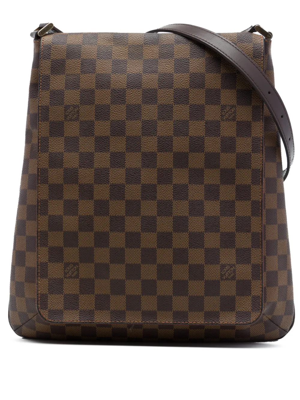 Louis Vuitton Pre-Owned 2003 Damier Ebene Musette Salsa GM crossbody bag - Marrone