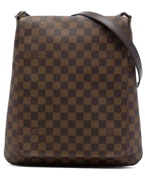 Louis Vuitton Pre-Owned 2003 Damier Ebene Musette Salsa GM crossbody bag