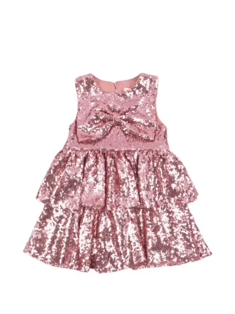 Konges Sløjd Tindra sequin-embellished tiered dress