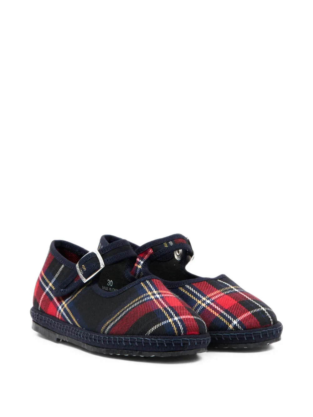 Sciuscià tartan ballet flats - Noir Sciuscià tartan ballet flats - Noir