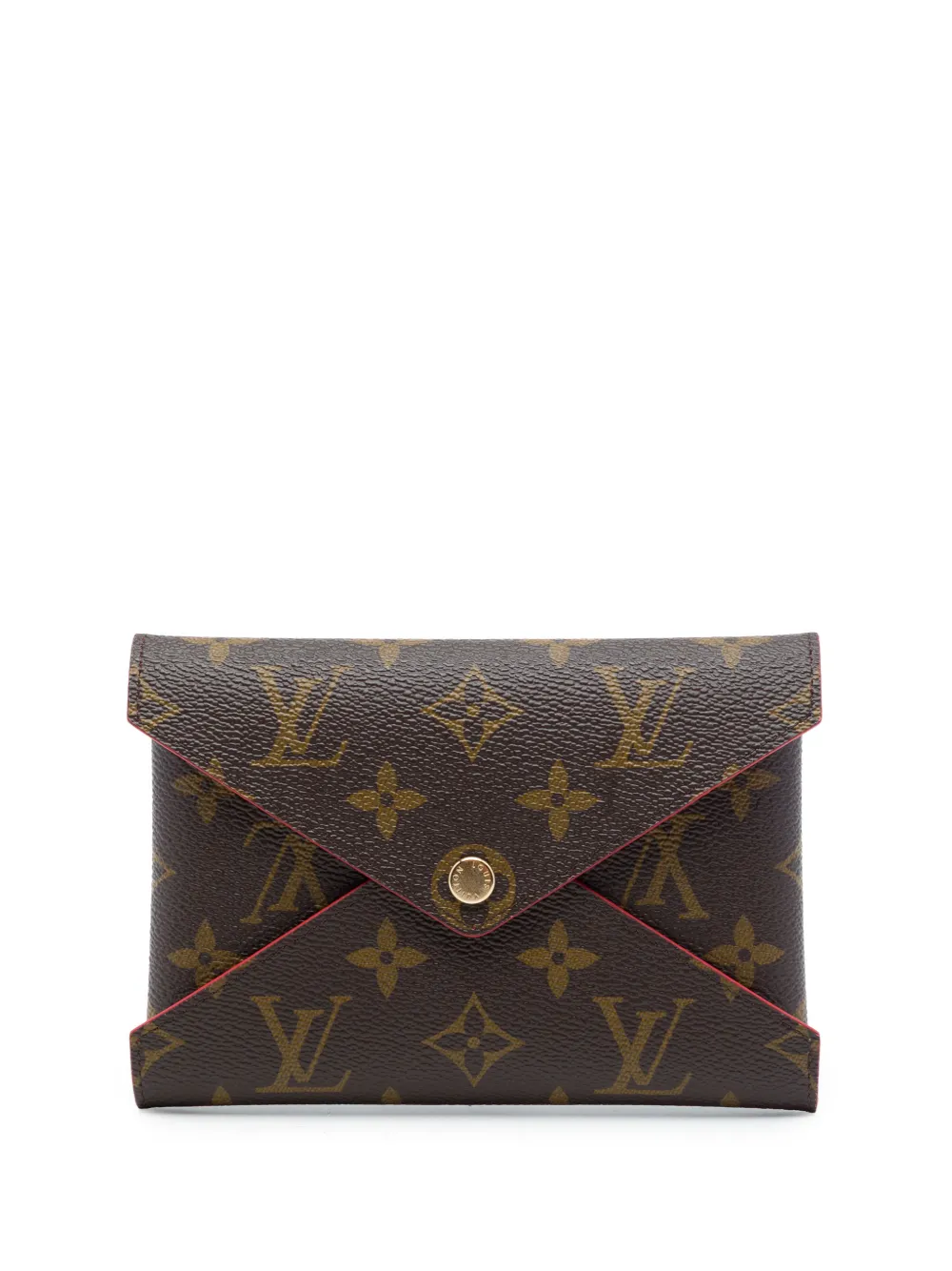 Louis Vuitton Pre-Owned 2018 Monogram Pochette Kirigami MM clutch bag - Brown