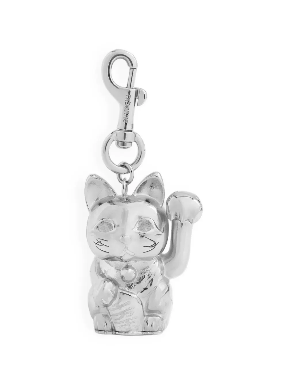 Rabanne x Ohmori Lucky Cat silver charm Zilver