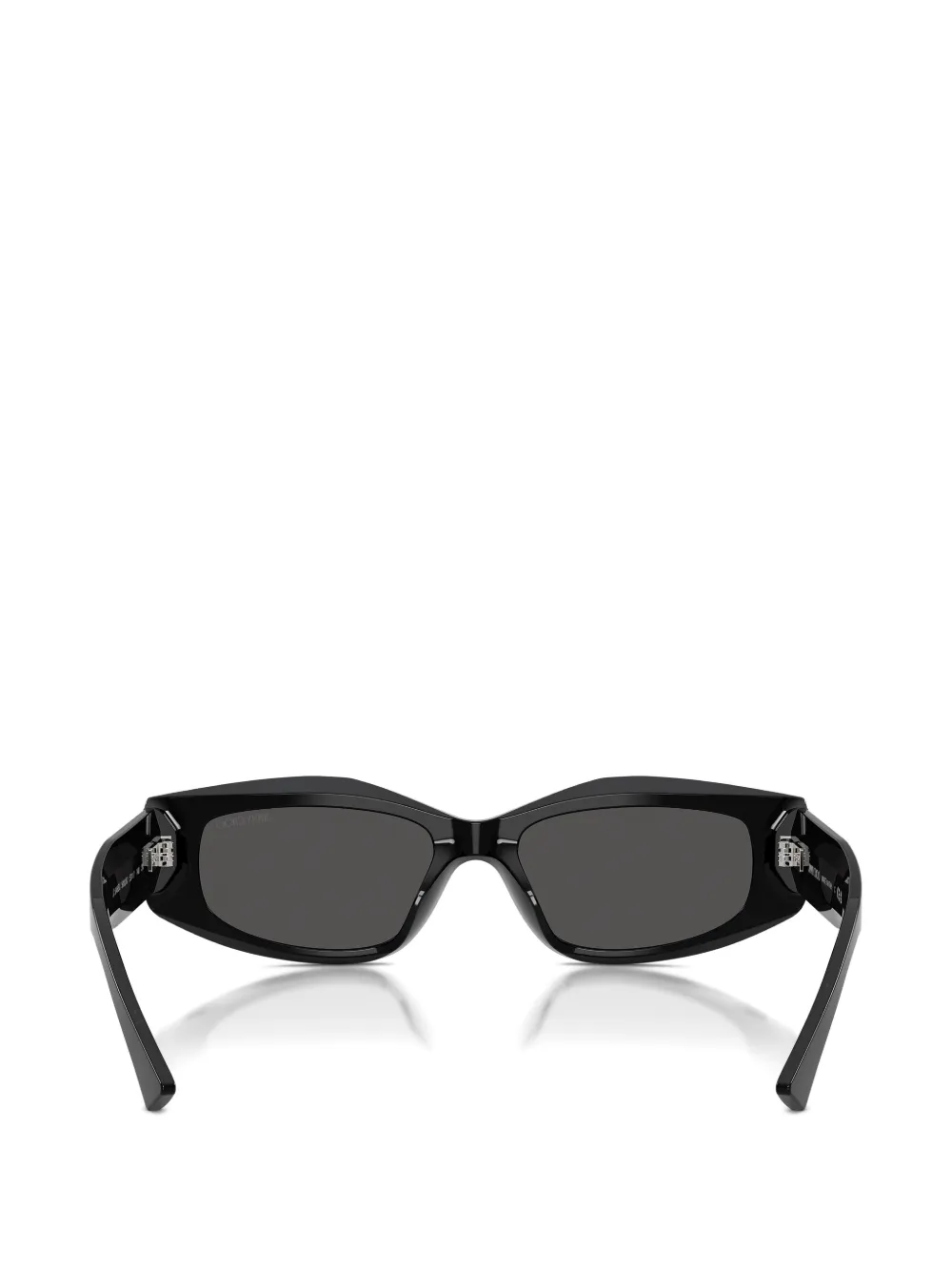 Jimmy Choo geometric-frame sunglasses Zwart