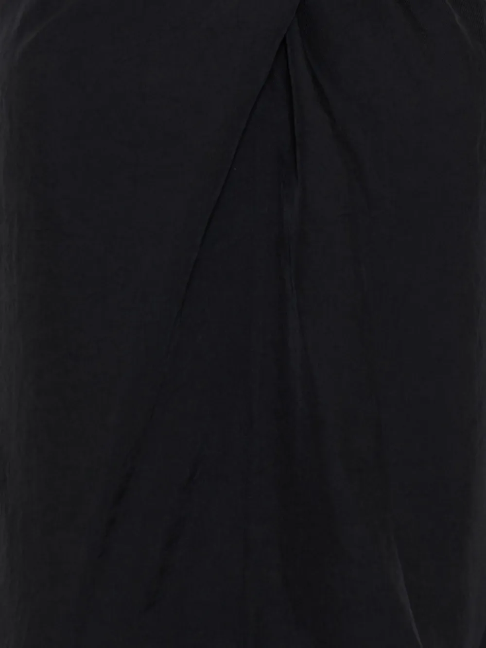 Theory crossover-strap halterneck top Zwart