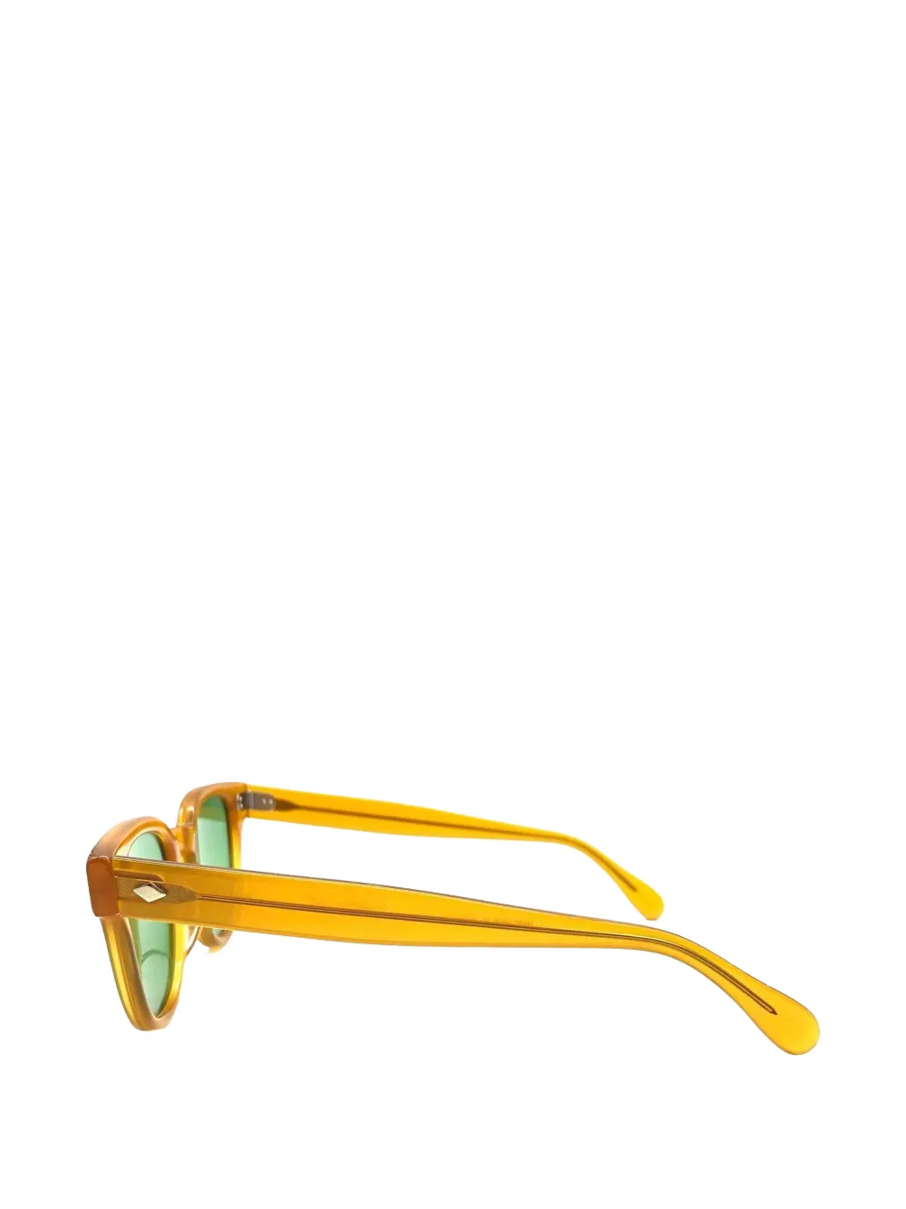 JULIUS TART OPTICAL geometric-frame sunglasses Geel