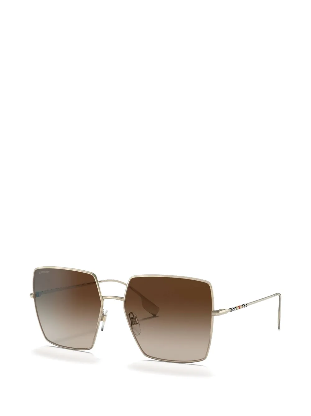 Burberry geometric-frame sunglasses Goud