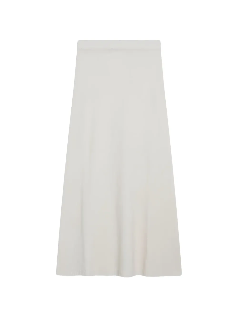 Max Mara elasticated-waist A-line skirt Beige
