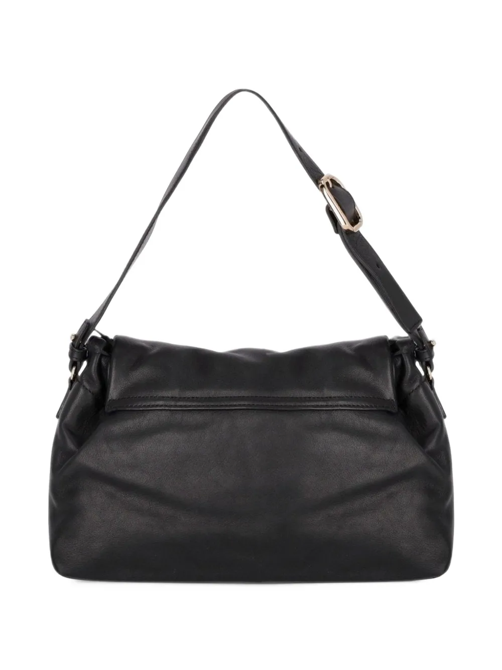 Marella medium West foldover shoulder bag Zwart