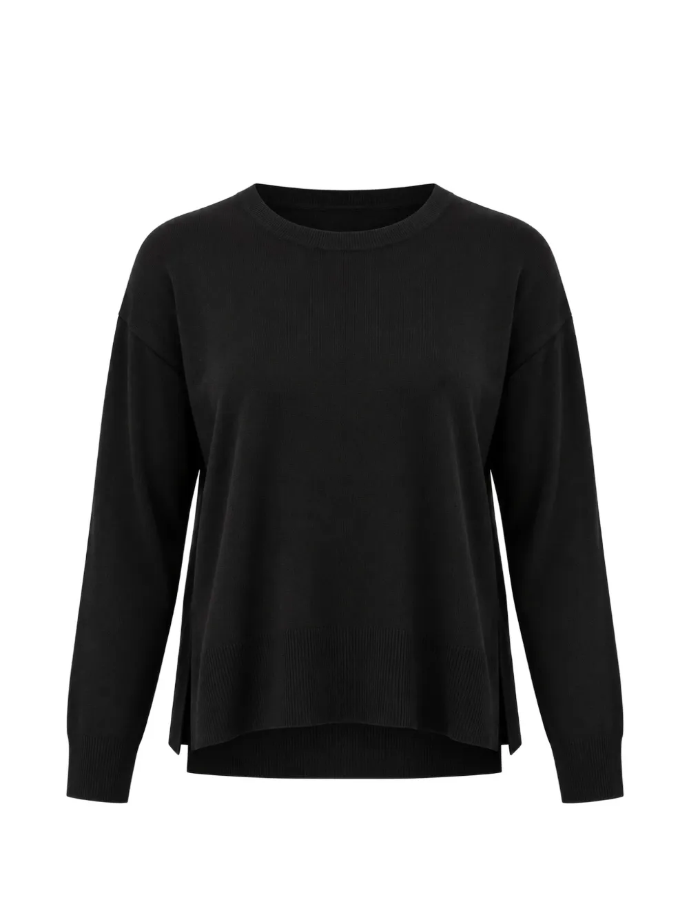 kaos crew-neck drop-shoulder sweater - Nero