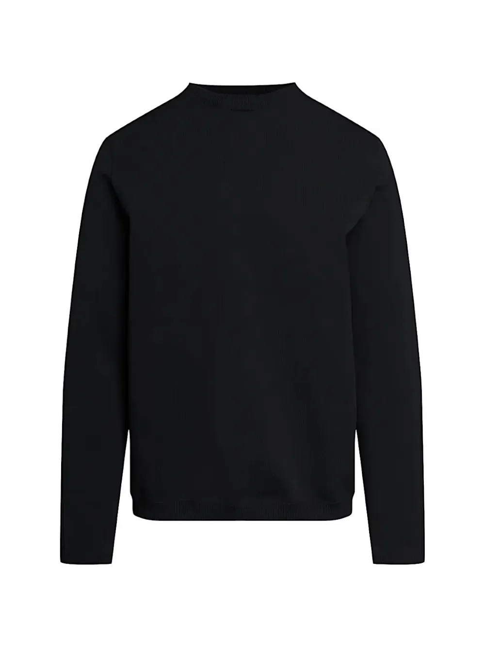 Alphatauri Frasbourg ribbed-panel crew-neck sweater - Nero