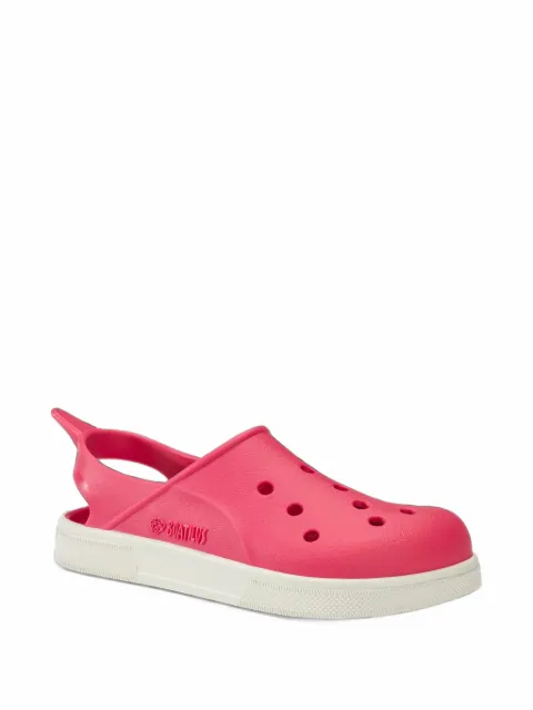 BOATILUS Cloggy perforated slingback sandals