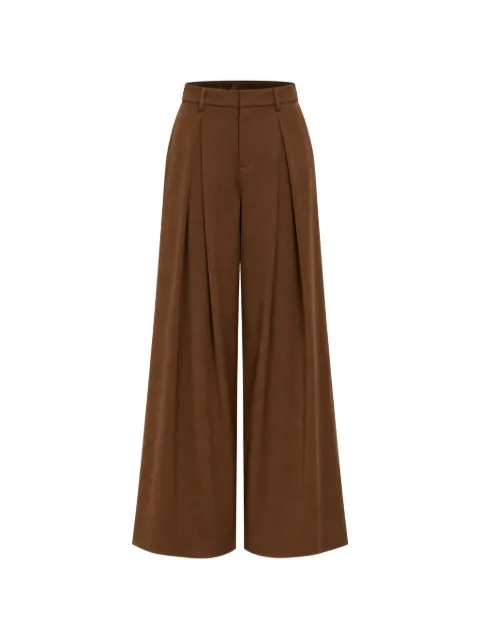 Isabelle Blanche pleated palazzo pants