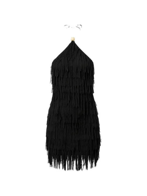 Baobab Cloe fringe-detail mini dress