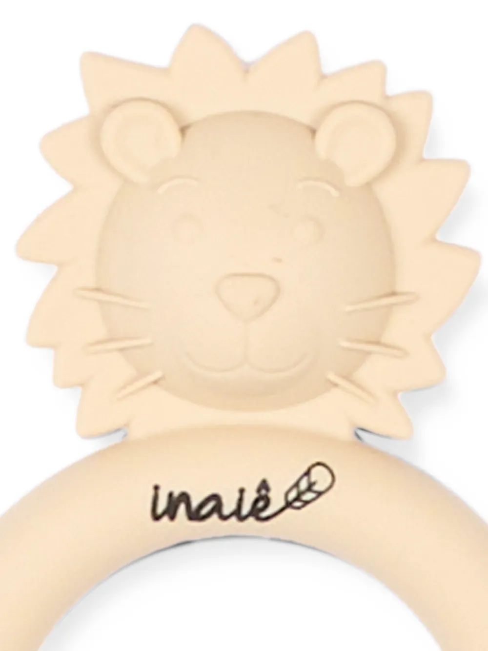 Inaiê lion teething toy Beige