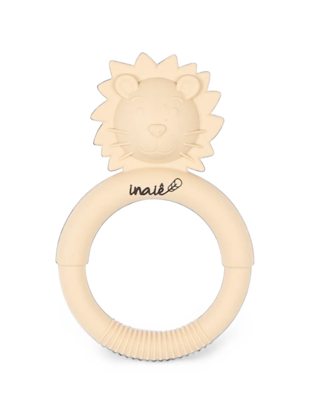 Inaiê lion teething toy Beige