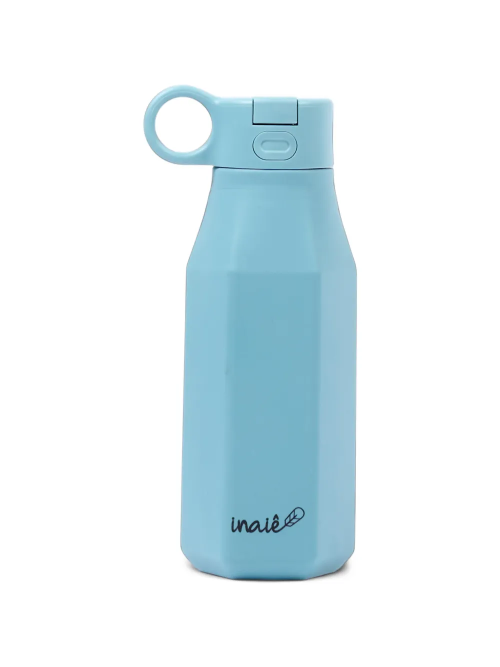 Inaiê Squeeze logo-print silicone bottle - Blau