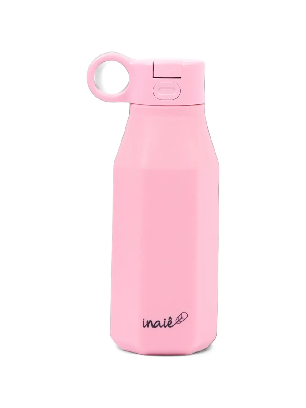 Inaiê logo-print water bottle - Rosa