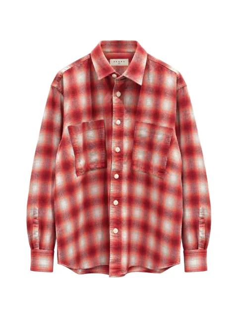 Paura checked flannel shirt