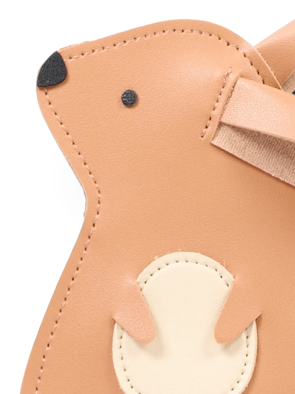Inaiê rabbit-shape shoulder bag Bruin