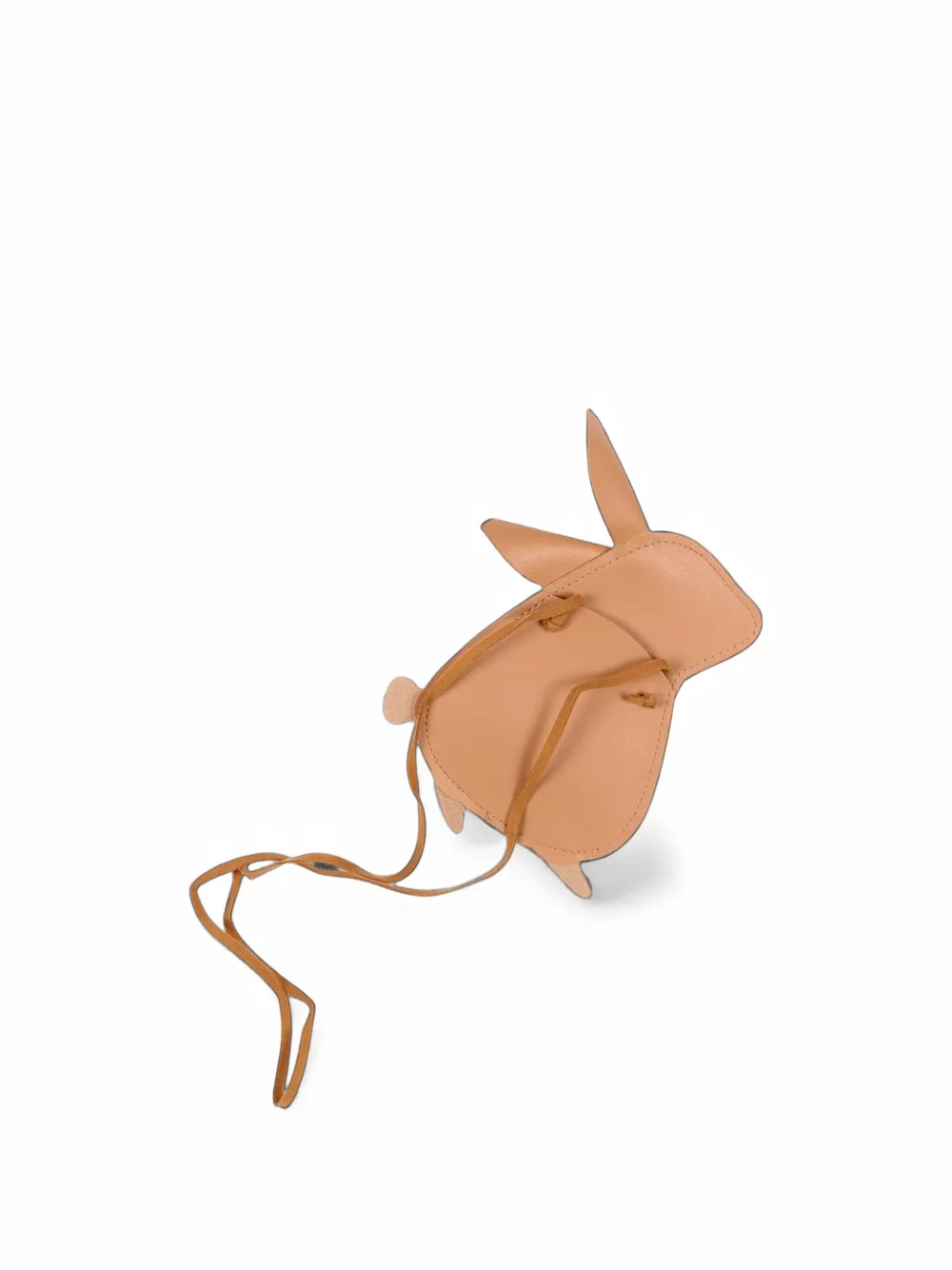 Inaiê rabbit-shape shoulder bag - Marrone