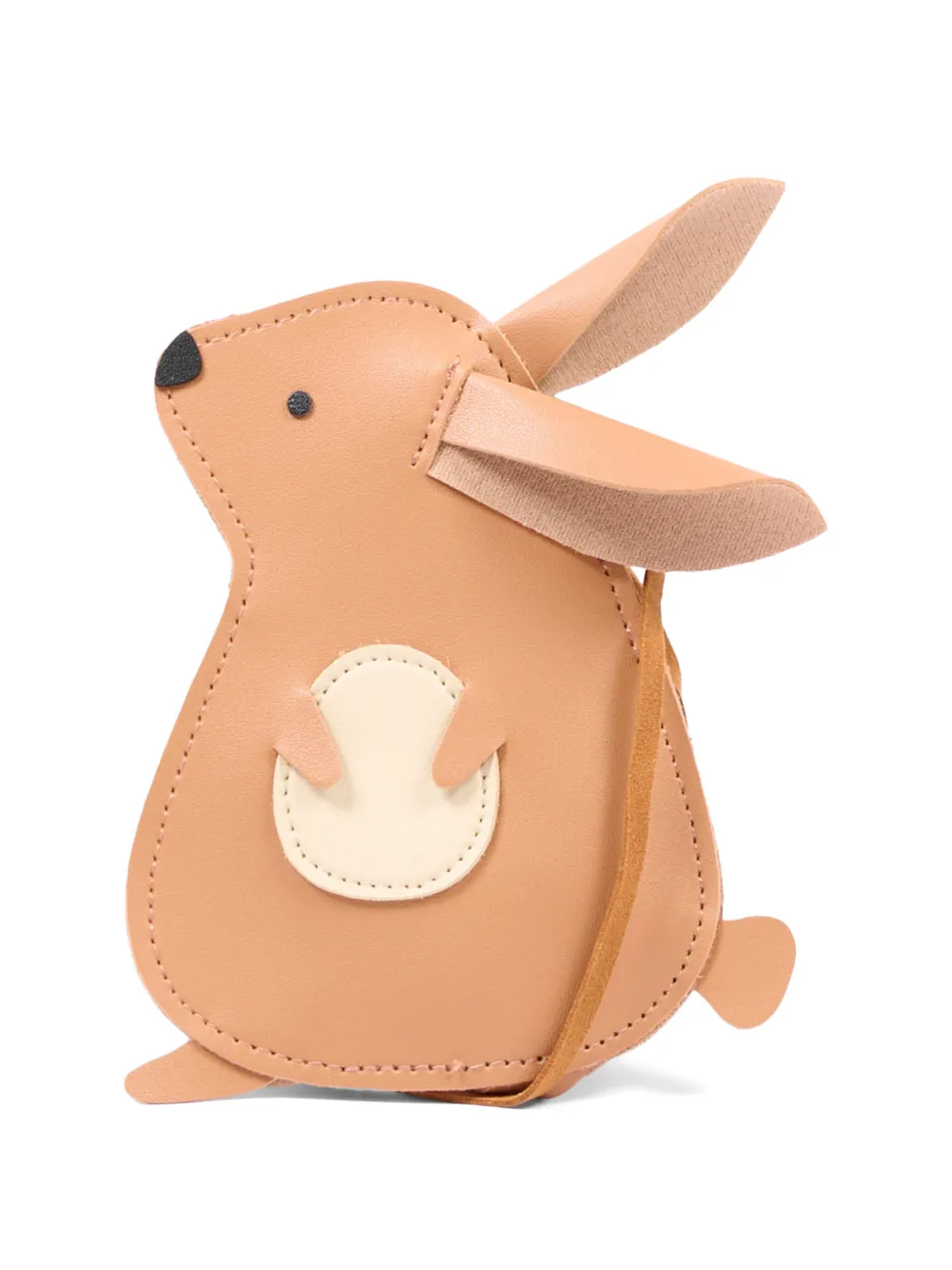 Inaiê rabbit-shape shoulder bag - Marrone